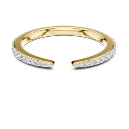 Ring in 18K, 14K or 9K Gold – Platinum  <br>Echinacée