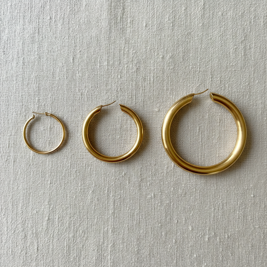 choisir-taille-boucles-creoles-Les Bijoux D'Angeli-2