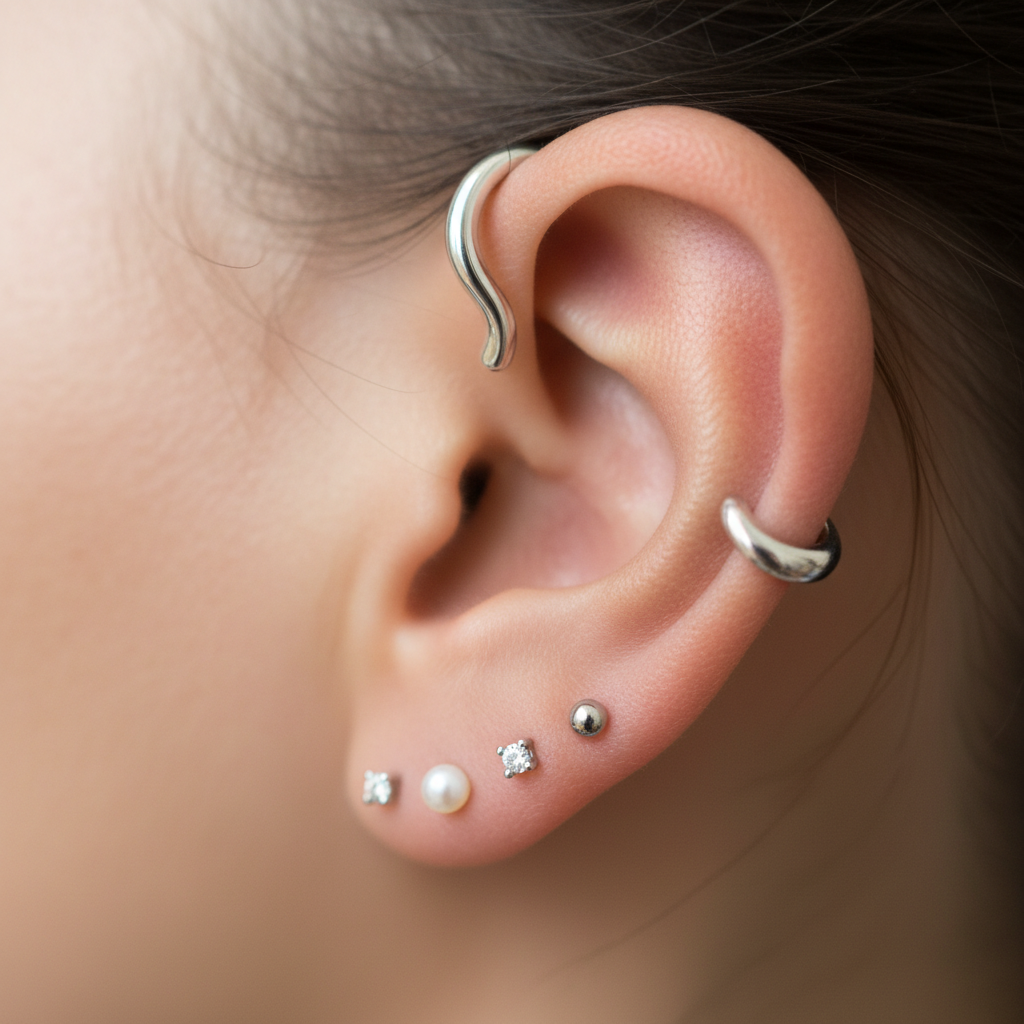 piercing-oreille-tendance-2025-Les Bijoux D'Angeli-2
