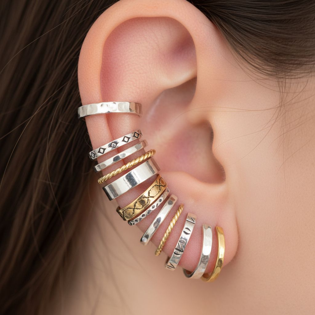 manchette-oreille-sans-percage-Les Bijoux D'Angeli