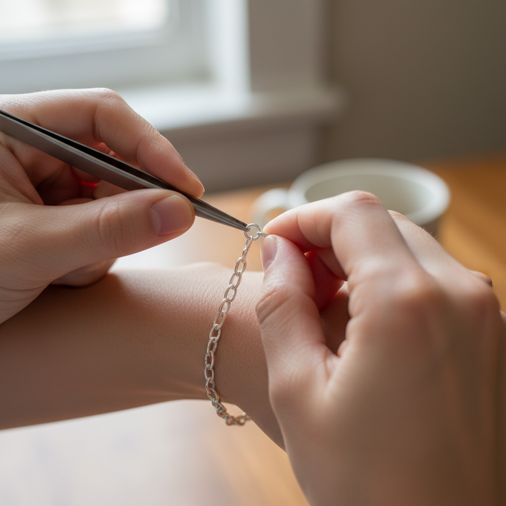 mettre-fermoir-bracelet-seul-2-Les Bijoux D'Angeli