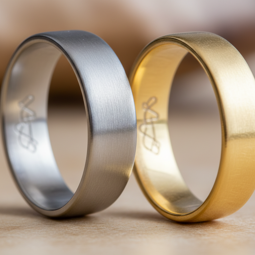 alliances-assorties-couple-Les Bijoux D'Angeli-2