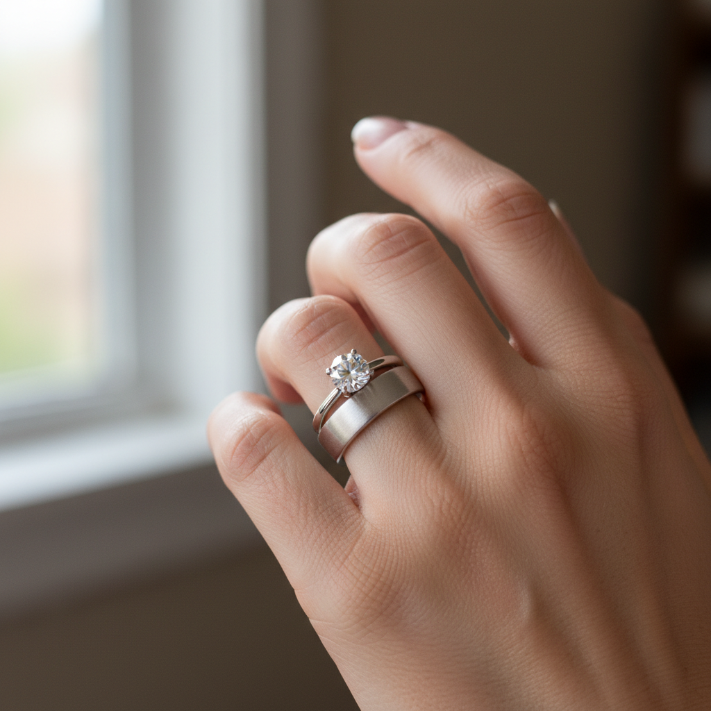 bague-mariage-epaisse-femme-Les Bijoux D'Angeli-2