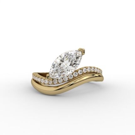 Rings in 14K Gold, 18K Gold, 9K Gold, Platinum <br>Canna