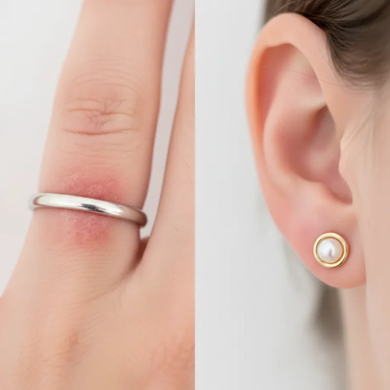 Allergie au nickel des bijoux, quels métaux choisir - allergie nickel bijoux
