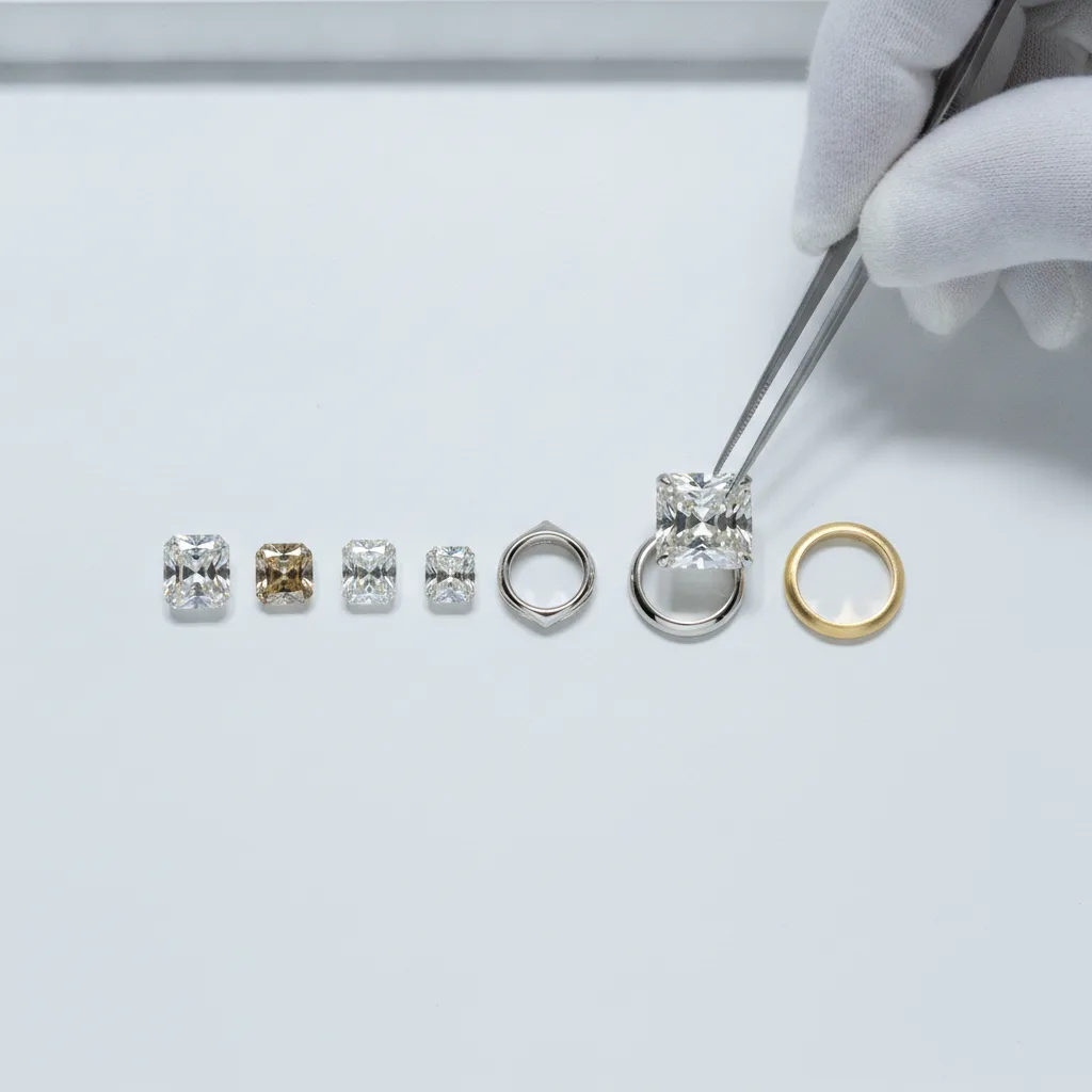 diamant taille radiant