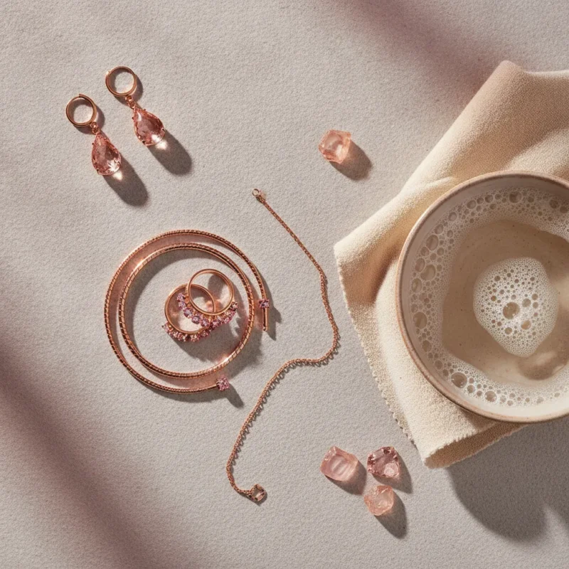 Or rose en bijoux – composition, entretien et style - or rose bijoux guide