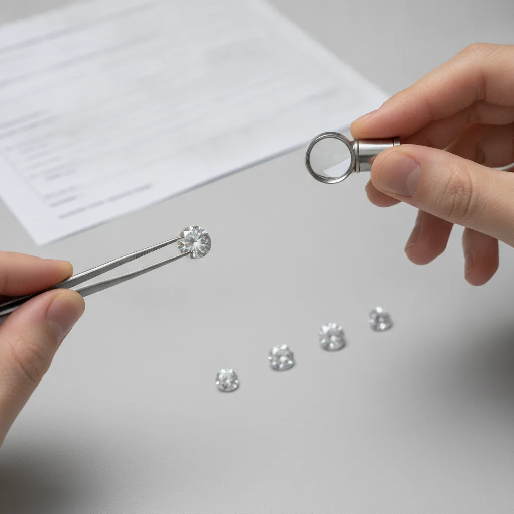 4C diamant laboratoire