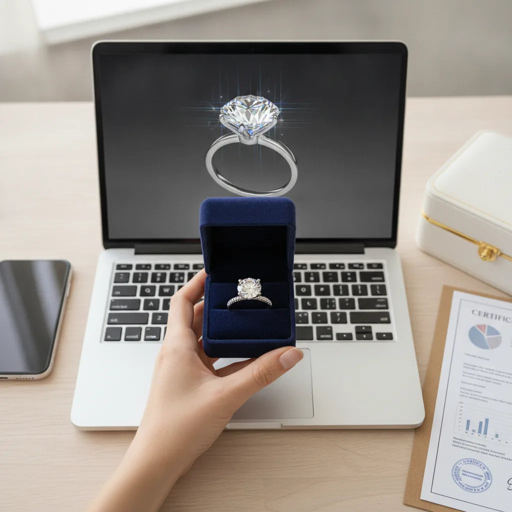Acheter une bague de fiançailles en ligne – guide 2026 - acheter bague fiancailles ligne