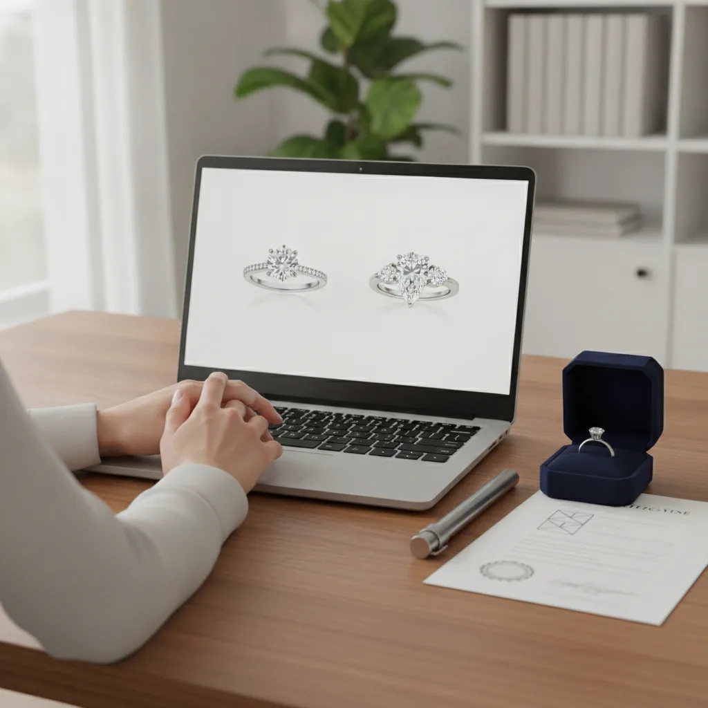 acheter bague fiançailles en ligne