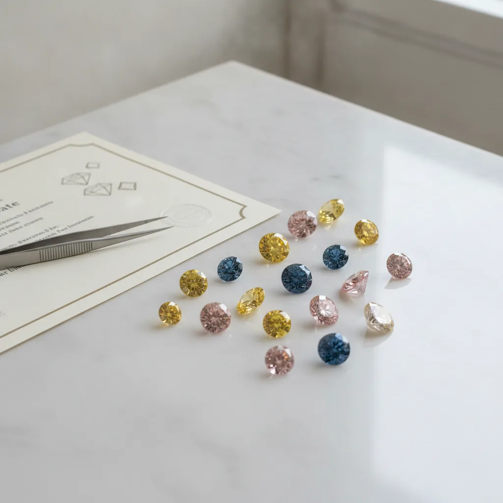 diamant laboratoire faux diamant