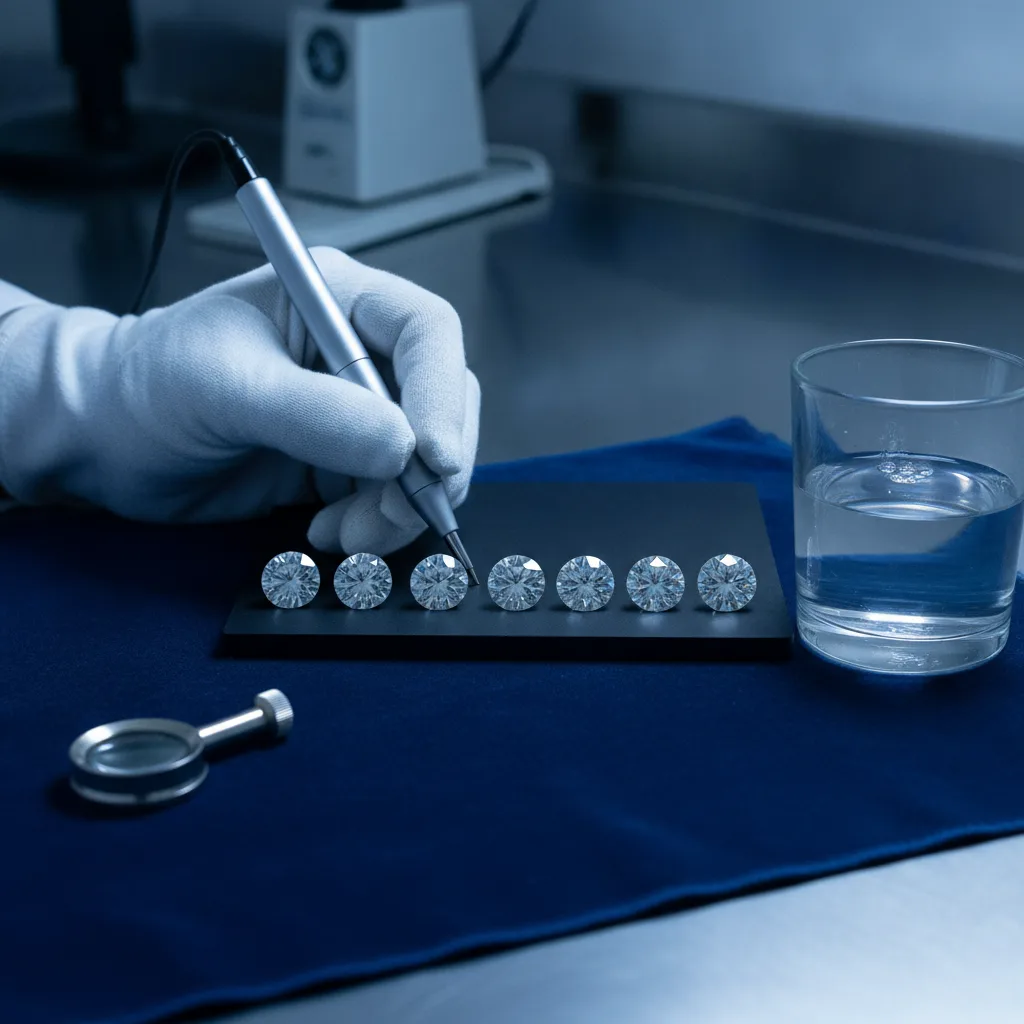 diamant laboratoire faux diamant